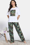 Zivame Knit Poly Pyajama Sets-Tap shoe — thumbnail 2